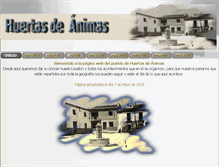 Tablet Screenshot of huertas-de-animas.es